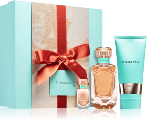 tiffany rose gold gift set.